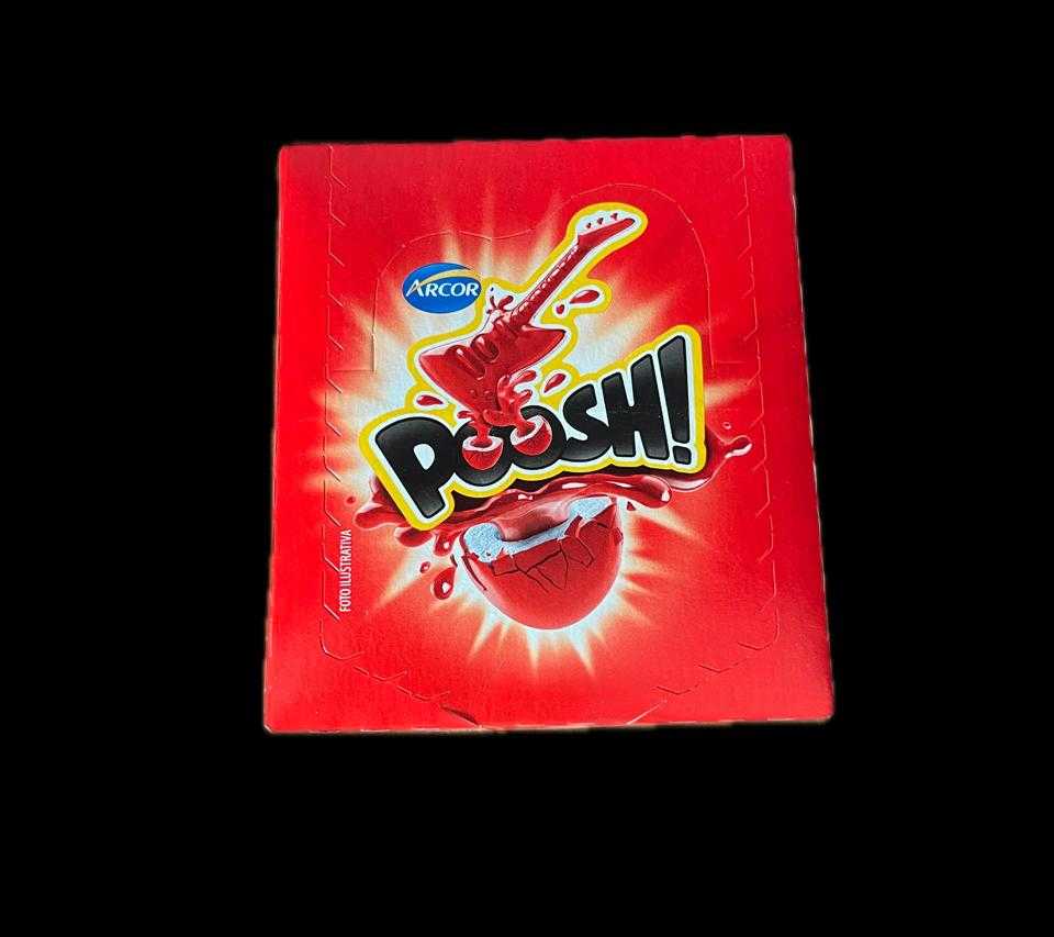 CHICLE-POOSH-MORANGO-18X200G