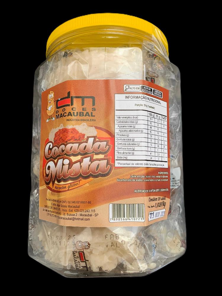 -POTE-COCADA-MISTA-1,020-KG-PT-C-20-UND---DOCES-MACAUBAL-